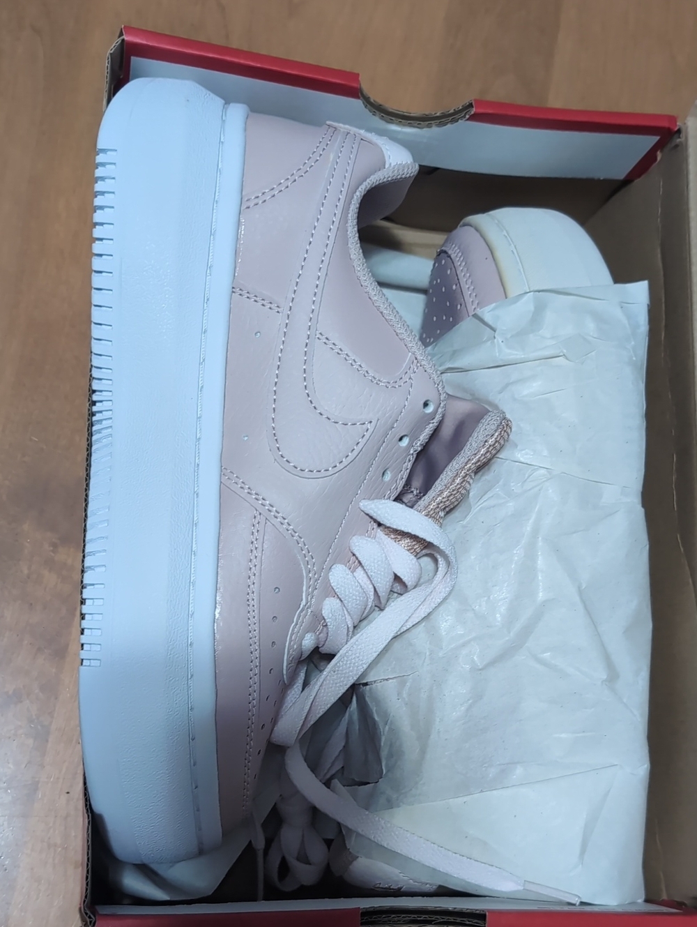Nike Court Vision Low-Top Sneakers in Light Pink